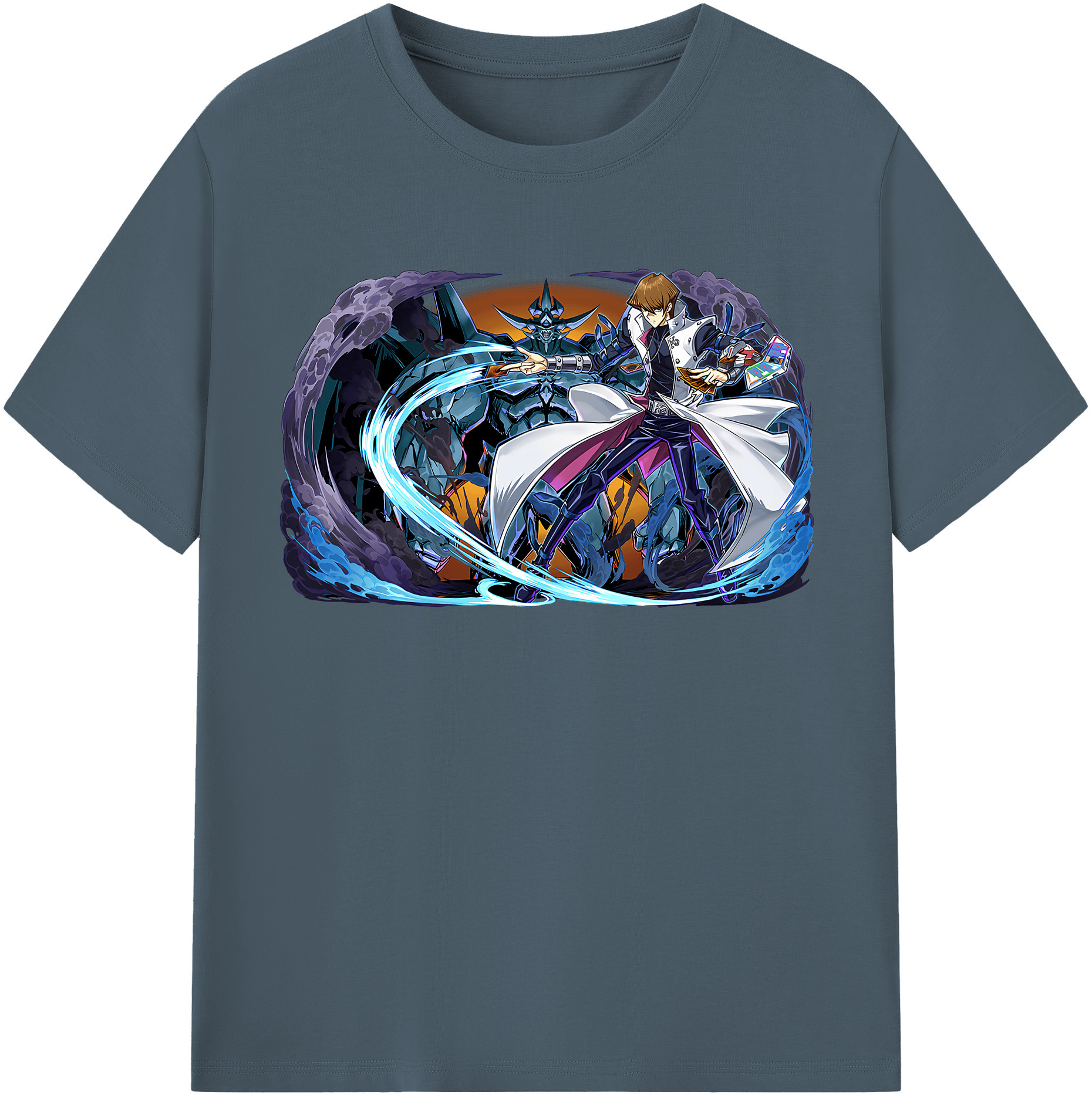 （画像用） 遊☆戯☆王 Yu-Gi-Oh! 綿100％半袖Tシャツ（フロントプリント）